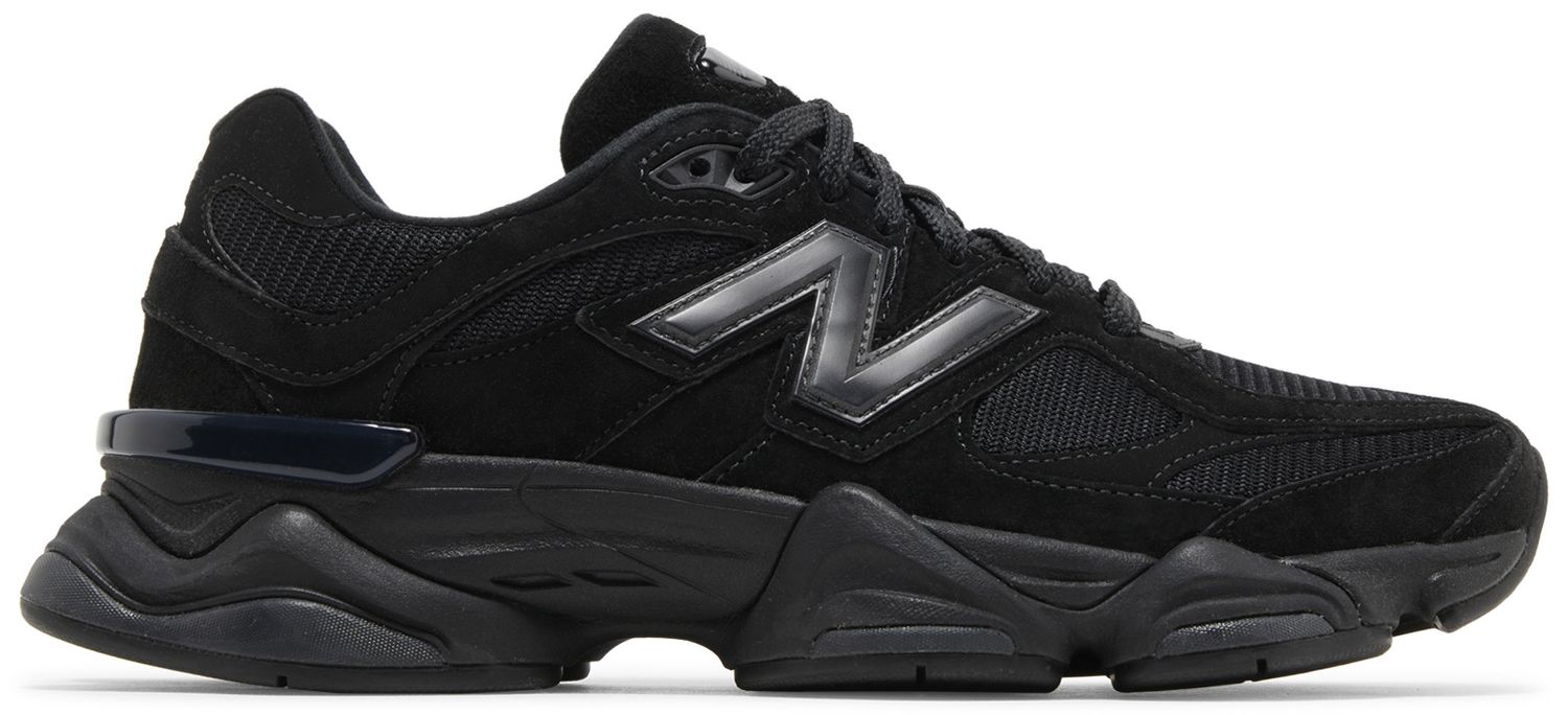 New Balance 9060 'Triple Black Suede'