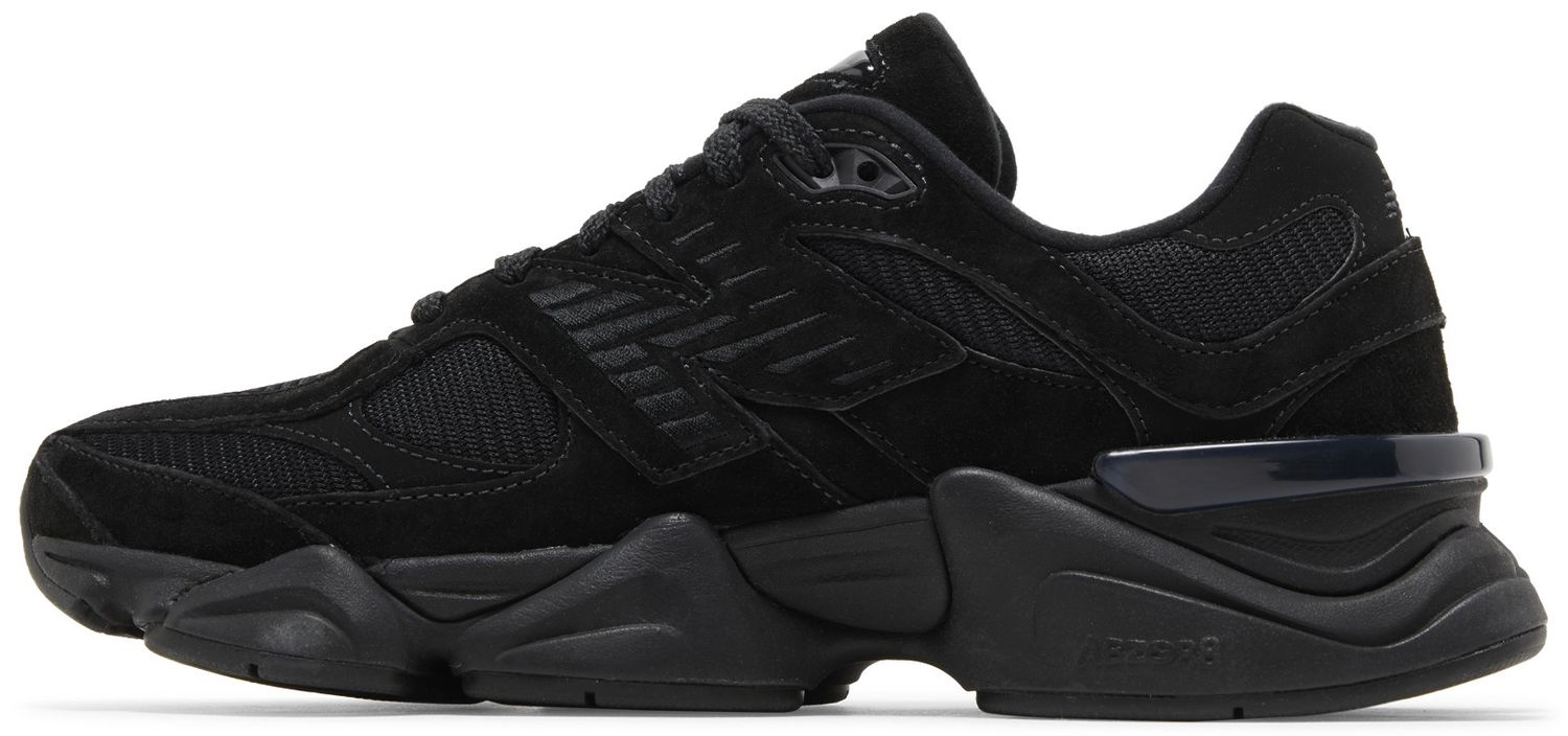 New Balance 9060 'Triple Black Suede'