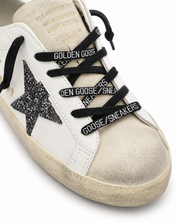 Golden Goose Super-Star Bianco Argento Oro Glitter