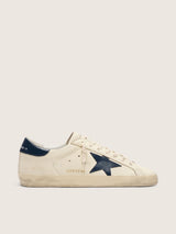 Golden Goose Super-Star Beige Night Blue