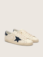 Golden Goose Super-Star Uomo Beige Night Blue - foto 2