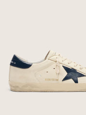 Golden Goose Super-Star Uomo Beige Night Blue - foto 4