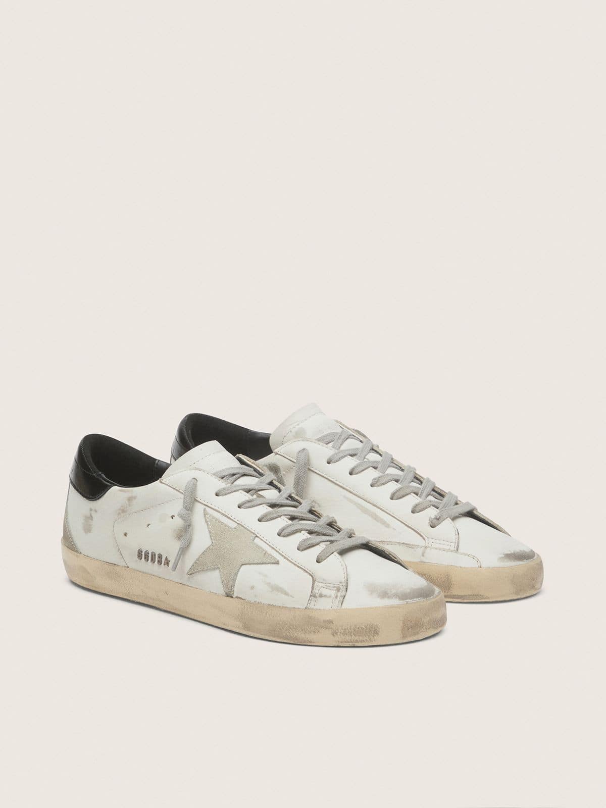 Golden Goose Super-Star con talloncino nero
