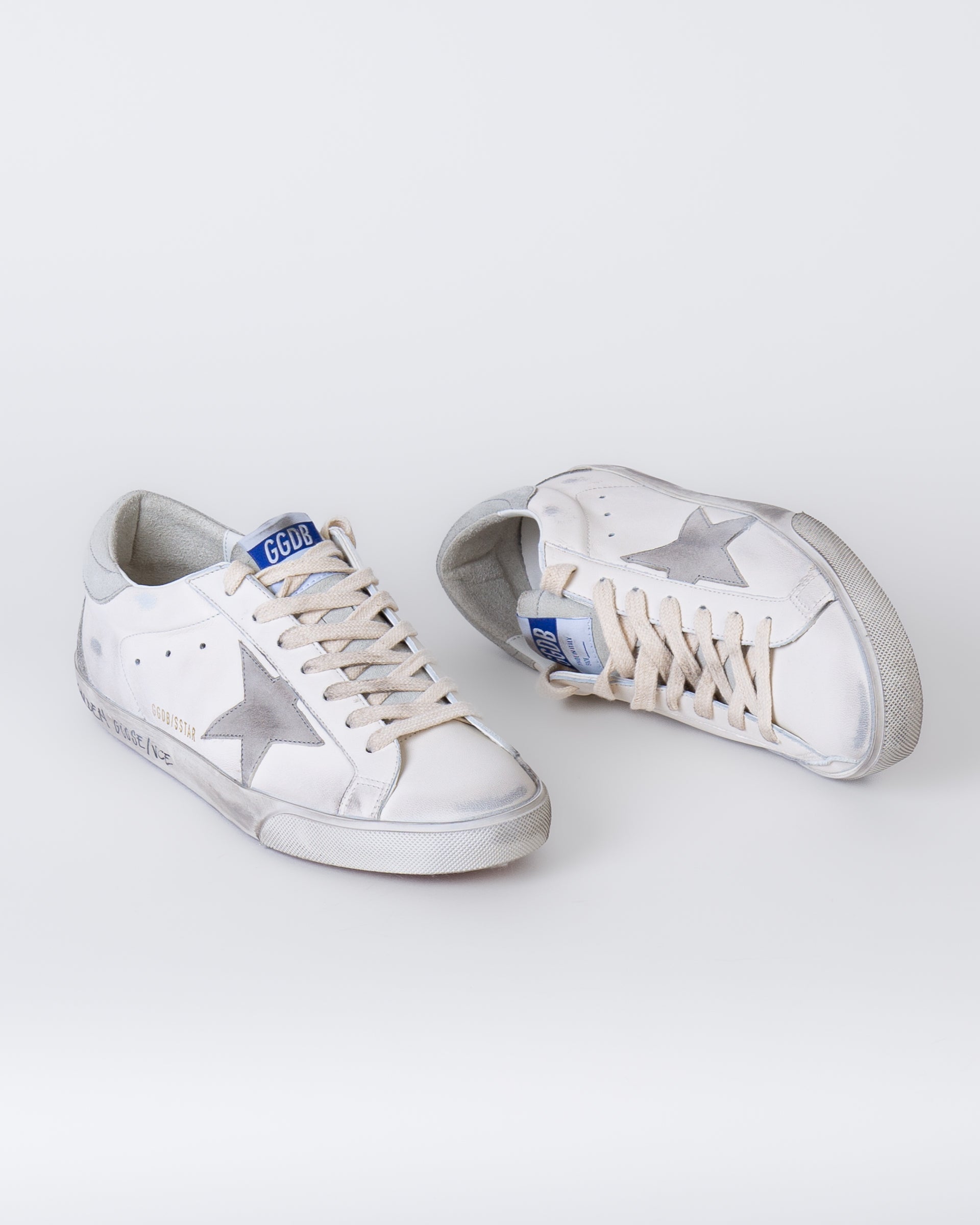 Golden Goose Super-Star Uomo White Ice Grey - foto 2