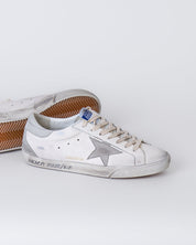 Golden Goose Super-Star Uomo White Ice Grey - foto 3
