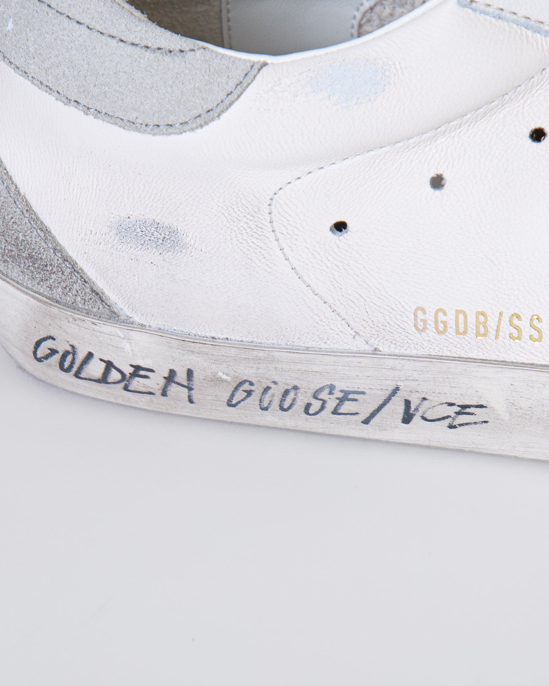Golden Goose Super-Star Uomo White Ice Grey - foto 4