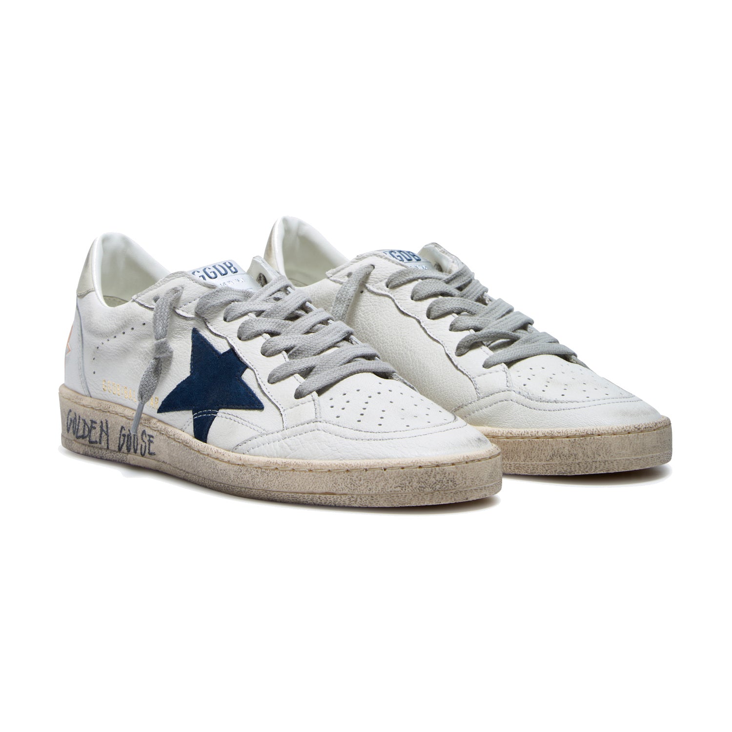 Golden Goose Ball Star Uomo White Blue Ice - foto 2