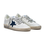 Golden Goose Ball Star Uomo White Blue Ice - foto 2