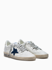 Golden Goose Ball Star Uomo White Blue Ice - foto 2
