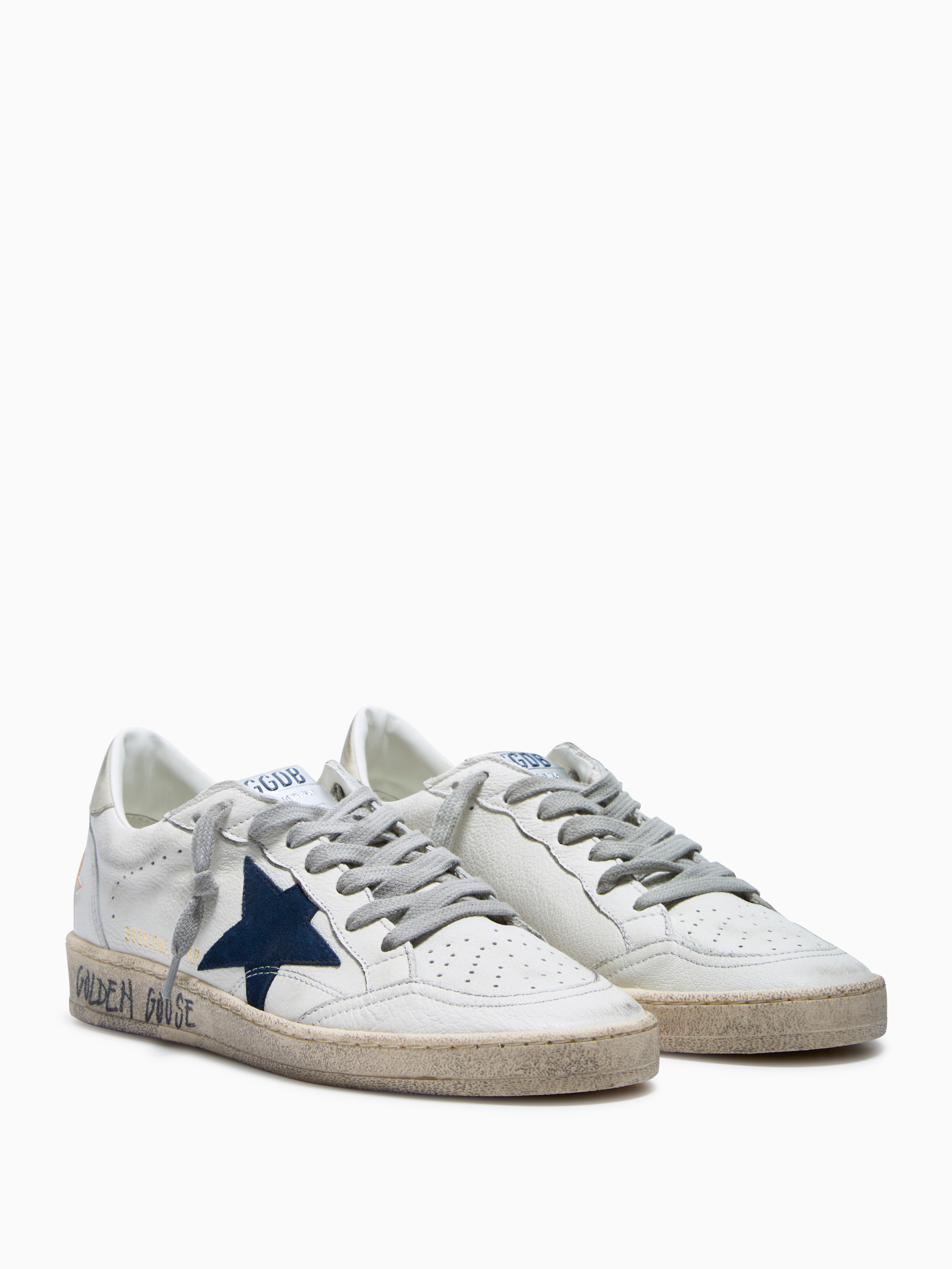 Golden Goose Ball Star Uomo White Blue Ice - foto 2