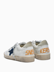 Golden Goose Ball Star Uomo White Blue Ice - foto 3