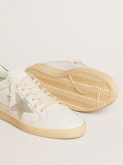 Golden Goose Ball Star talloncino in pelle blu