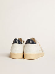 Golden Goose Ball Star talloncino in pelle blu