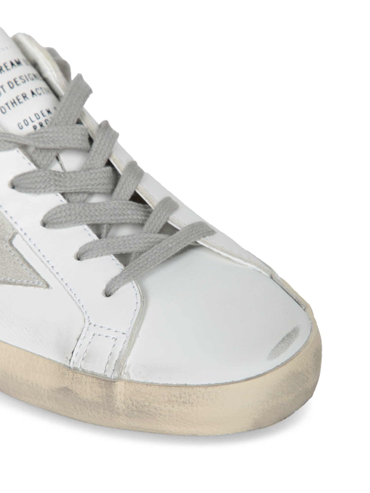 Golden Goose Super-Star Donna White Ice Dark Grey - foto 4