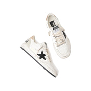 Golden Goose Ball Star Donna White Black Gold Ice - foto 4