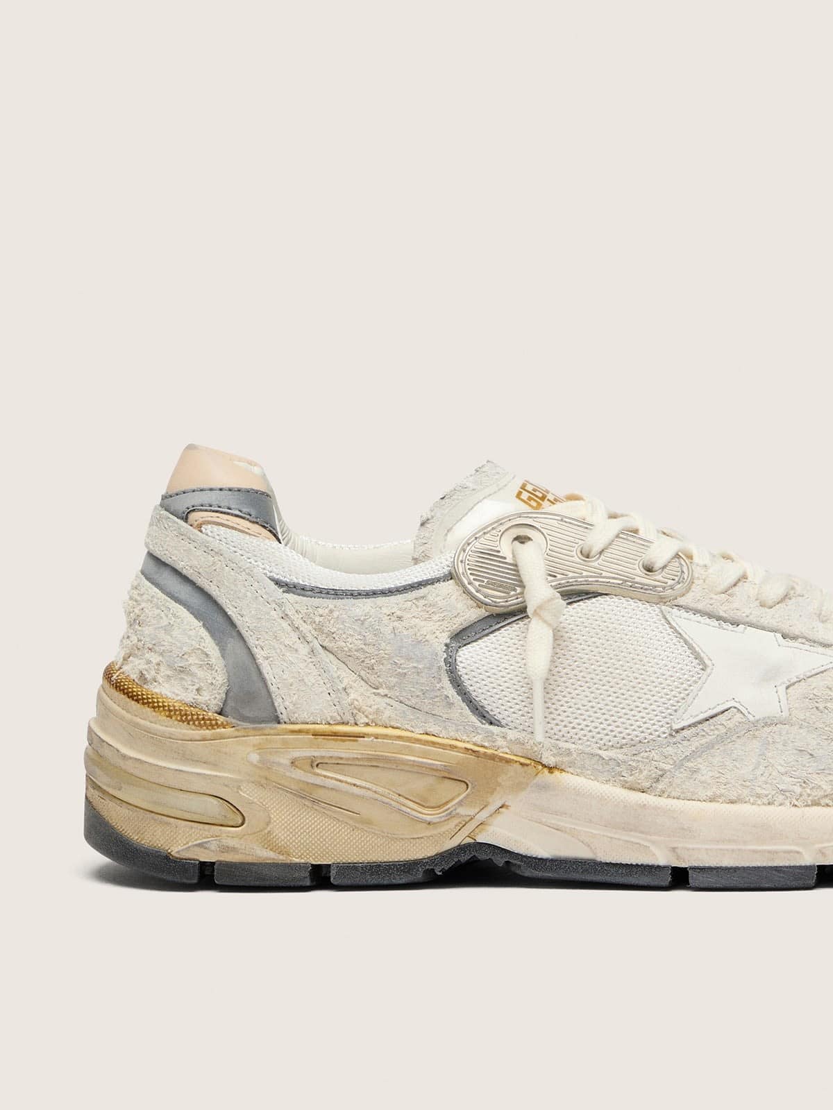 Golden Goose Dad-Star Donna White Silver - foto 4