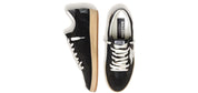 Golden Goose Ball Star Uomo in suede nero con stella in pelle bianca