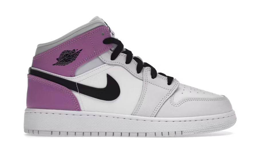 Jordan 1 Mid Barely Grape (GS)