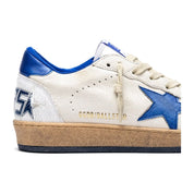 Golden Goose Ball Star con stella e talloncino bluette
