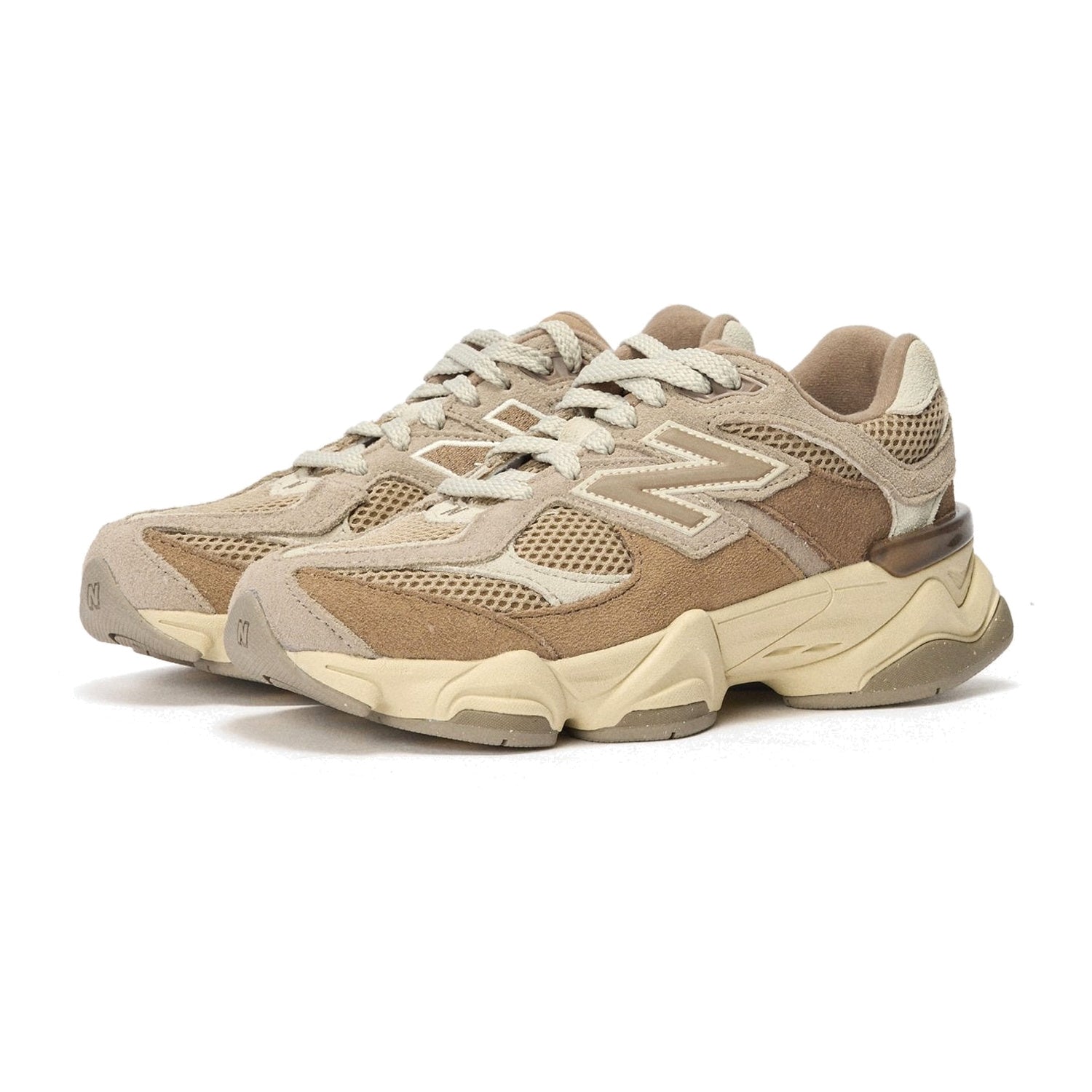 New Balance 9060 Big Kid Wide 'Mushroom Arid Stone'