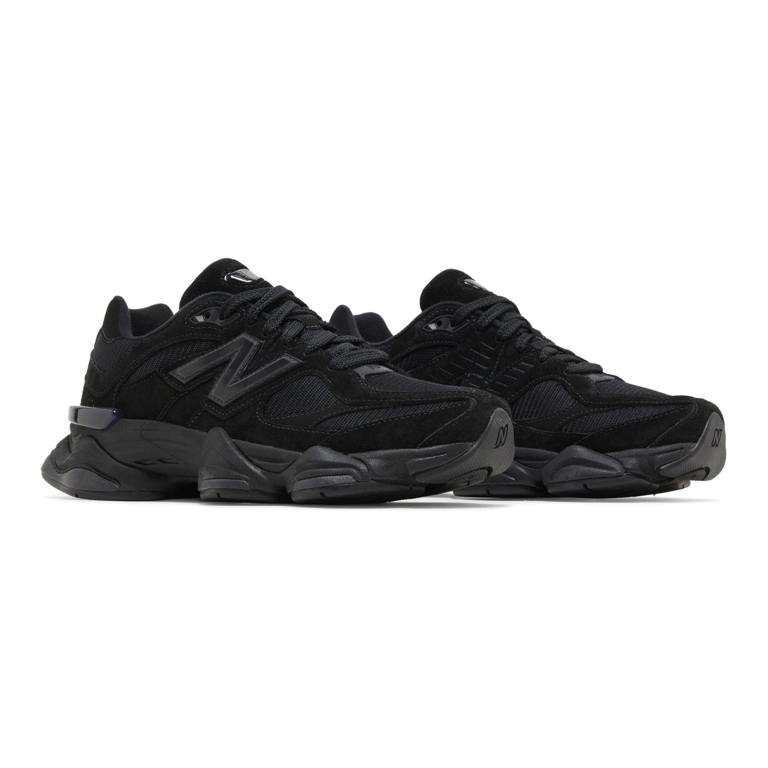 New Balance 9060 'Triple Black Suede'