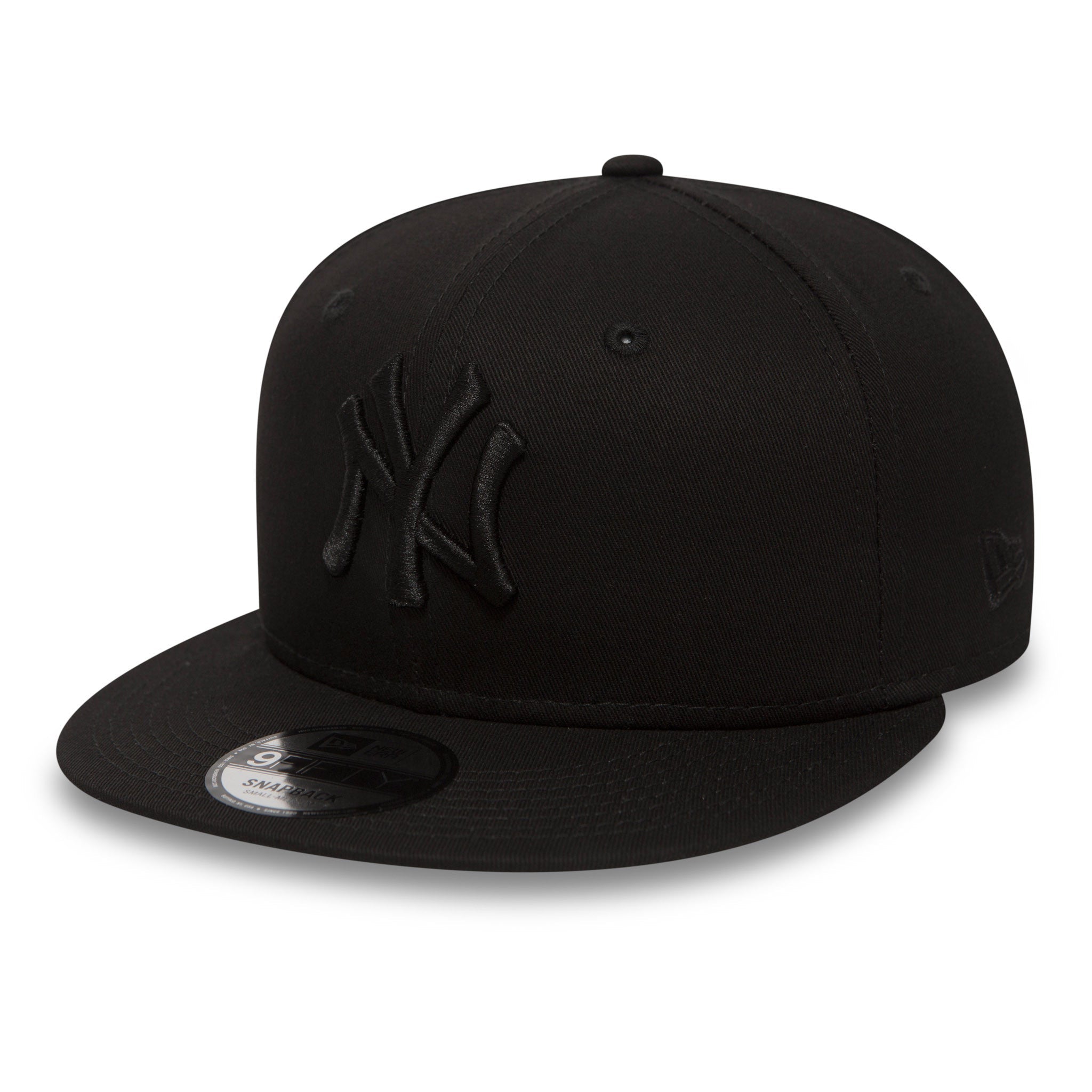 New Era – Cappellino 9FIFTY New York Yankees nero con logo nero