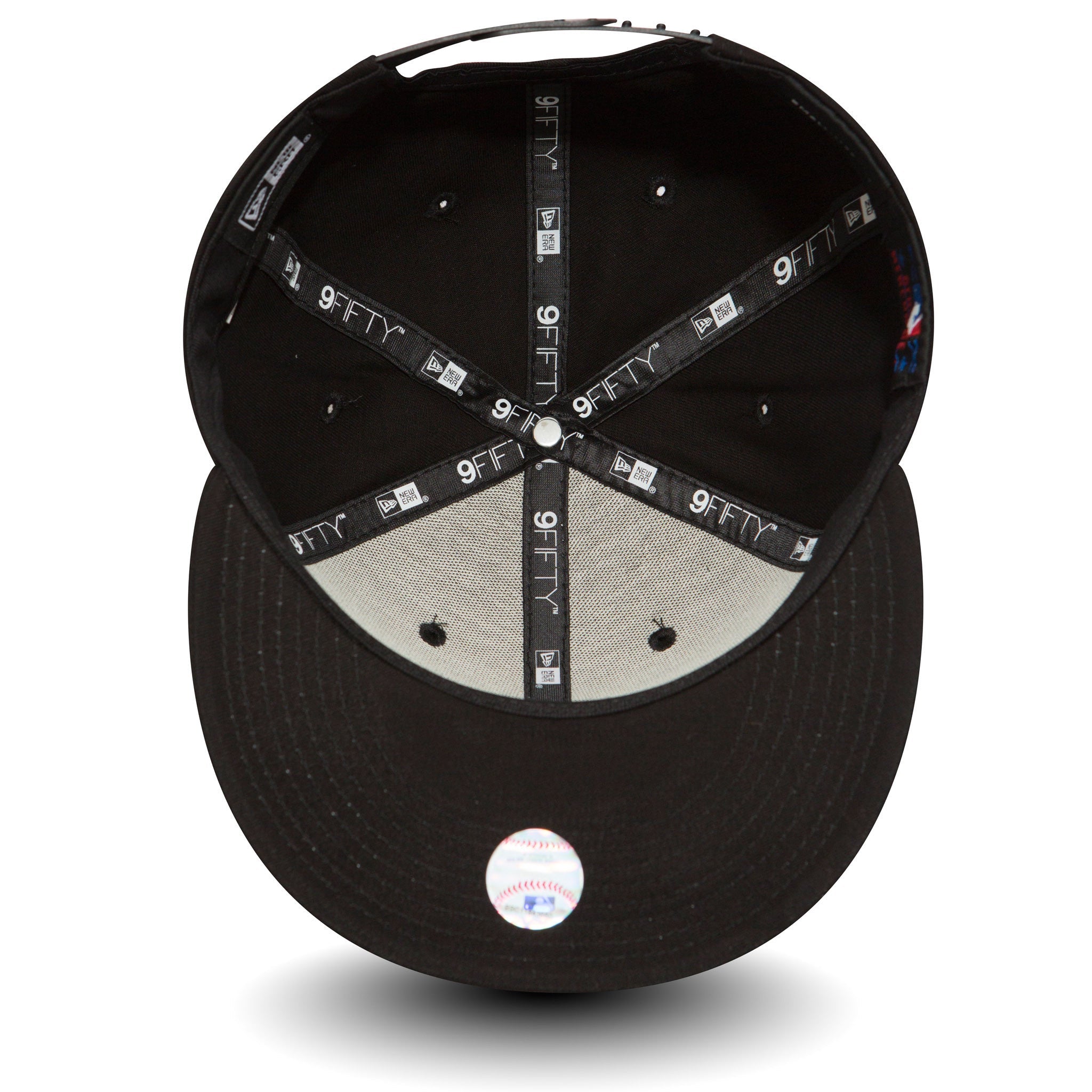New Era – Cappellino 9FIFTY New York Yankees nero con logo nero