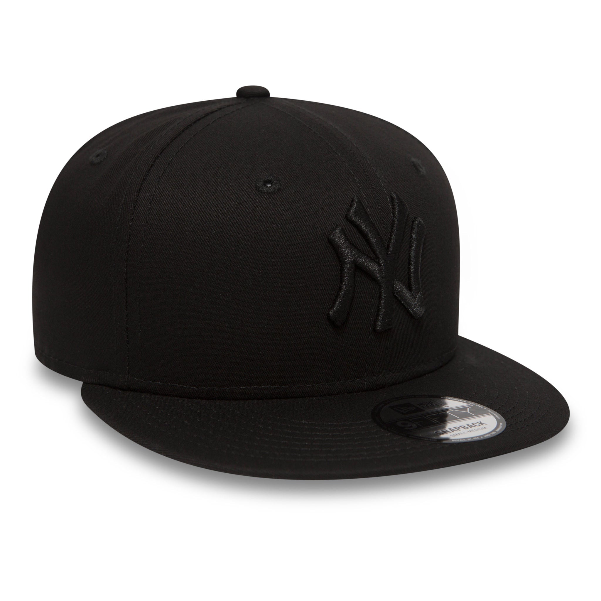 New Era – Cappellino 9FIFTY New York Yankees nero con logo nero