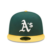 New Era – Cappellino 59FIFTY Athletics da gioco ufficiale verde scuro